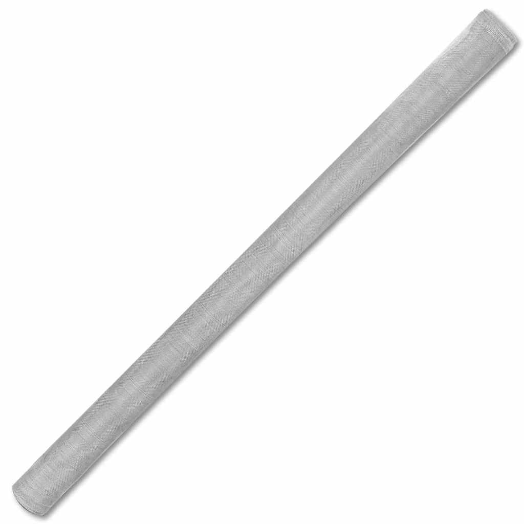 Aluminum Mesh Screen 39.4x196.9 Inch Silver Mesh Roll B392437