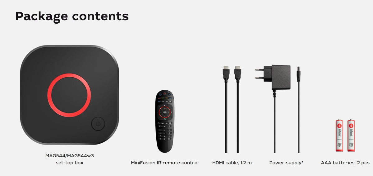 4K HDR Streaming Media Player with Wi-Fi 5G P6042