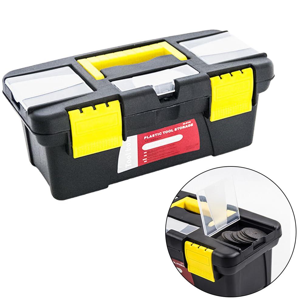 10-Inch Plastic Tool Box with Removable Tray D287869