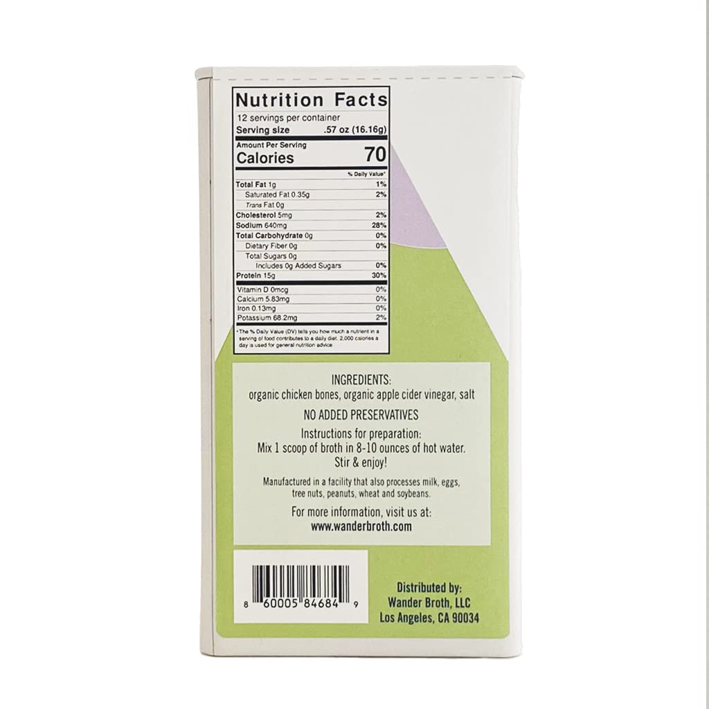 Organic Chicken Bone Broth 12 Serving N677912