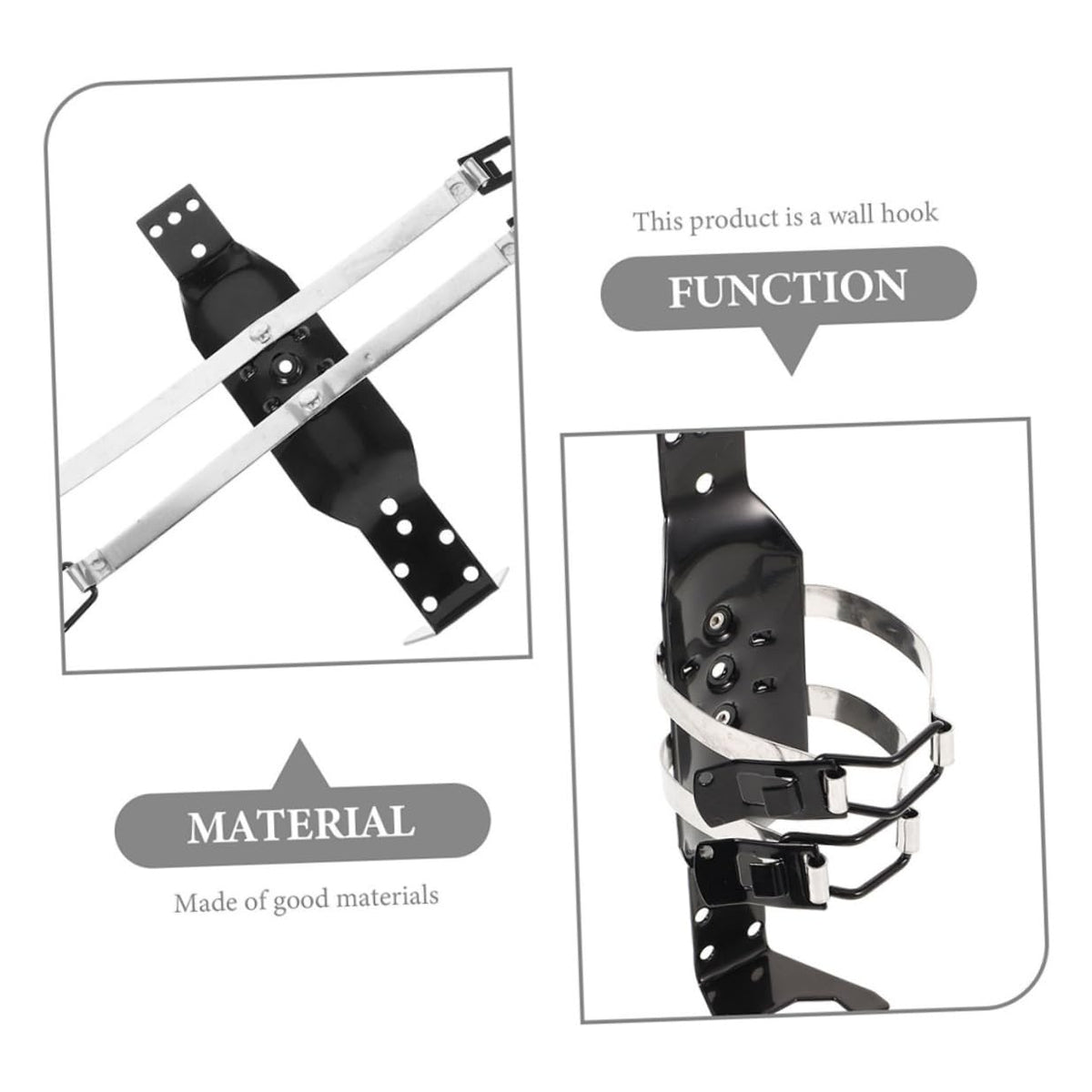 2pcs Fire Extinguisher Mounting Holder Wall Bracket E495170