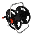Heavy Duty Aluminum Hand Cranked Hose Reel Cart with 114ft Capacity F45579