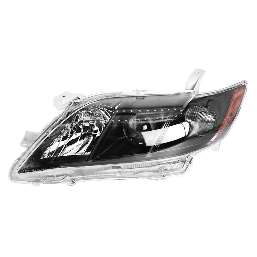 Black Projector Headlight Assembly Pair Q600637