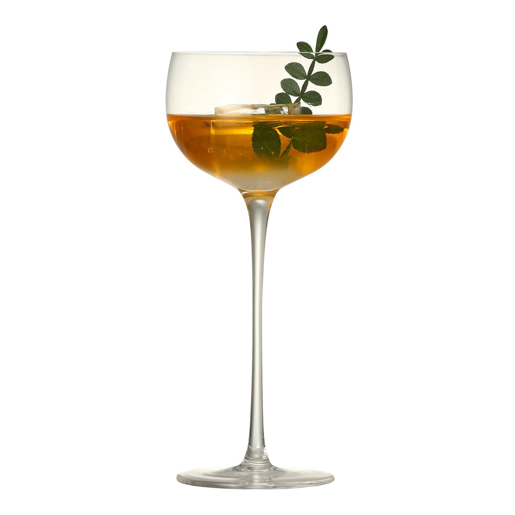 Crystal Cocktail Coupe Glasses, Set of 6 P850
