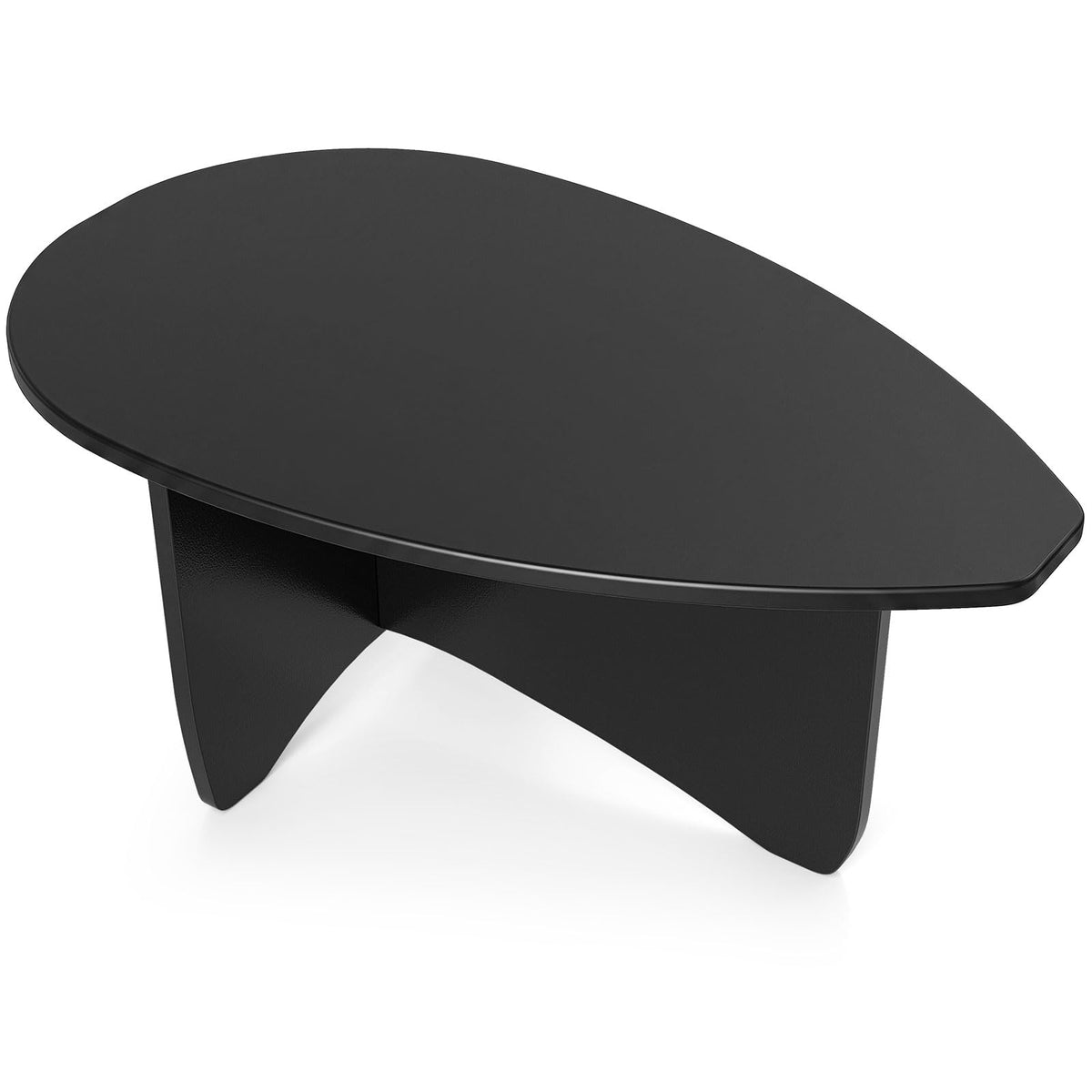 Oval Coffee Table Black G34111