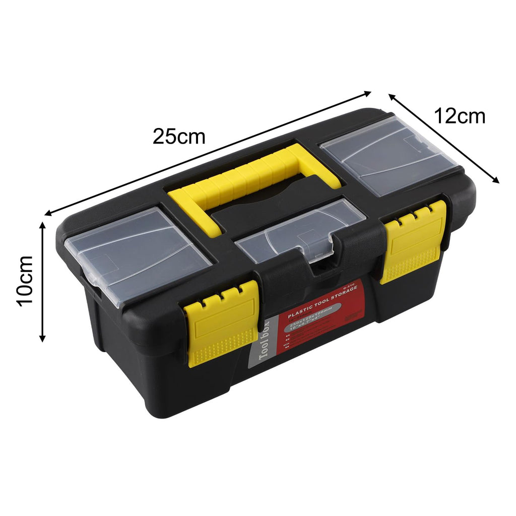 10-Inch Plastic Tool Box with Removable Tray D287869