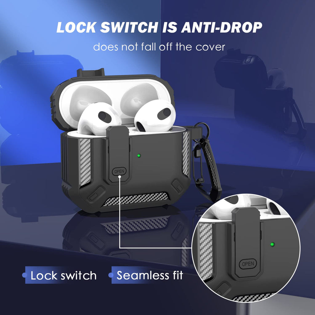 Black AirPods 3rd Generation Case O426
