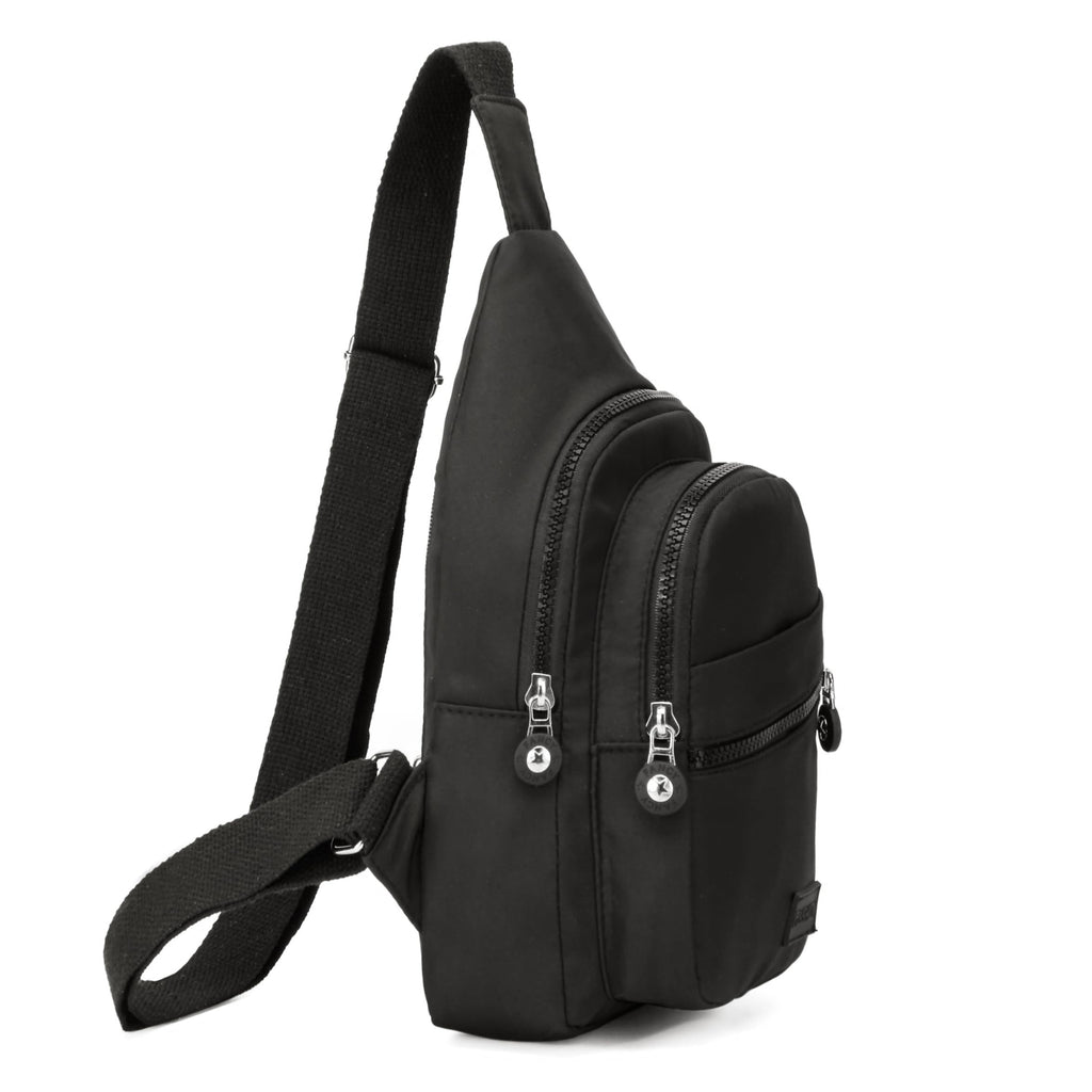 Small Black Sling Crossbody Bag B3405