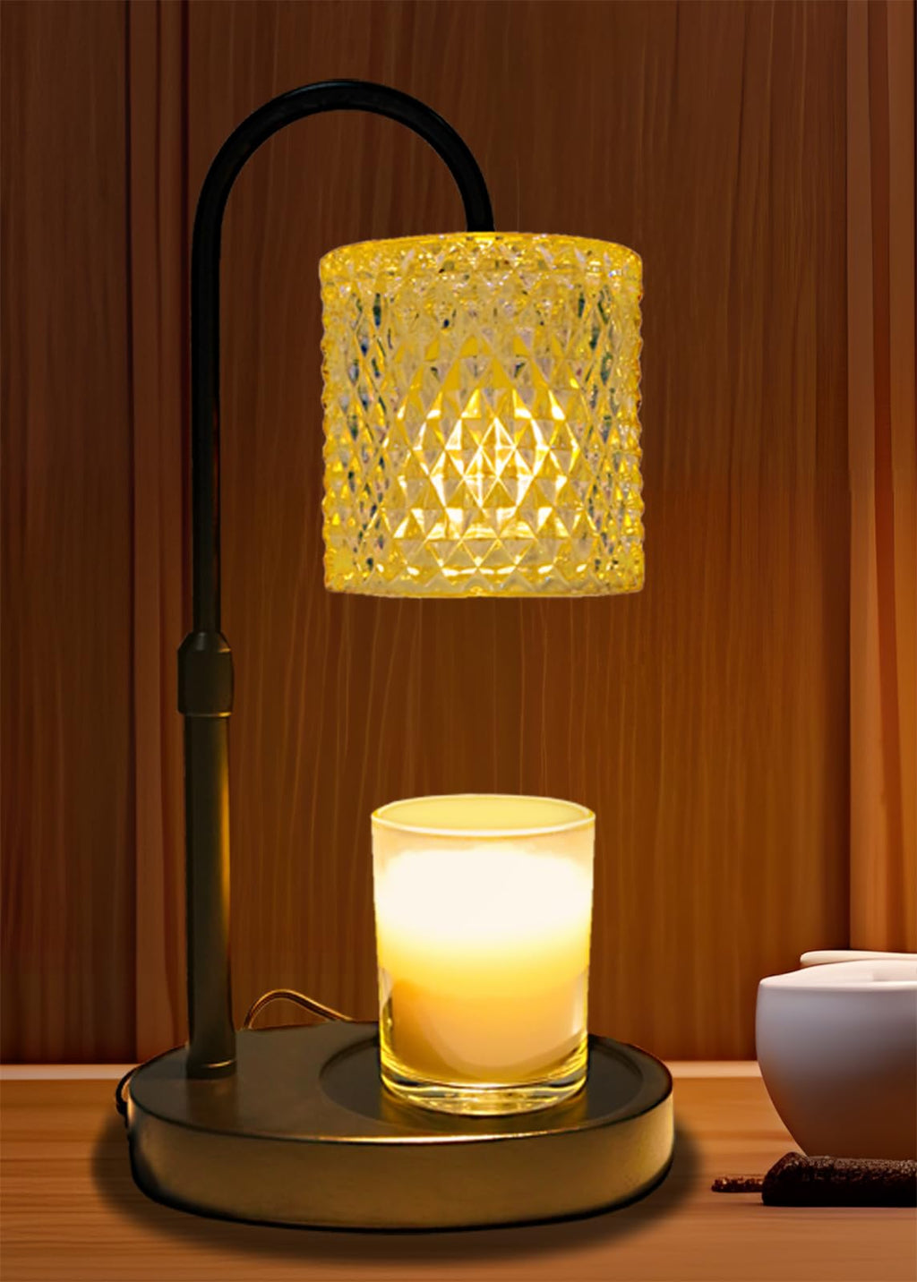 Candle Warmer Lamp with Timer Dimmable Height Adjustable M102