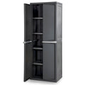 4 Shelf Lockable Utility Storage Cabinet H81745