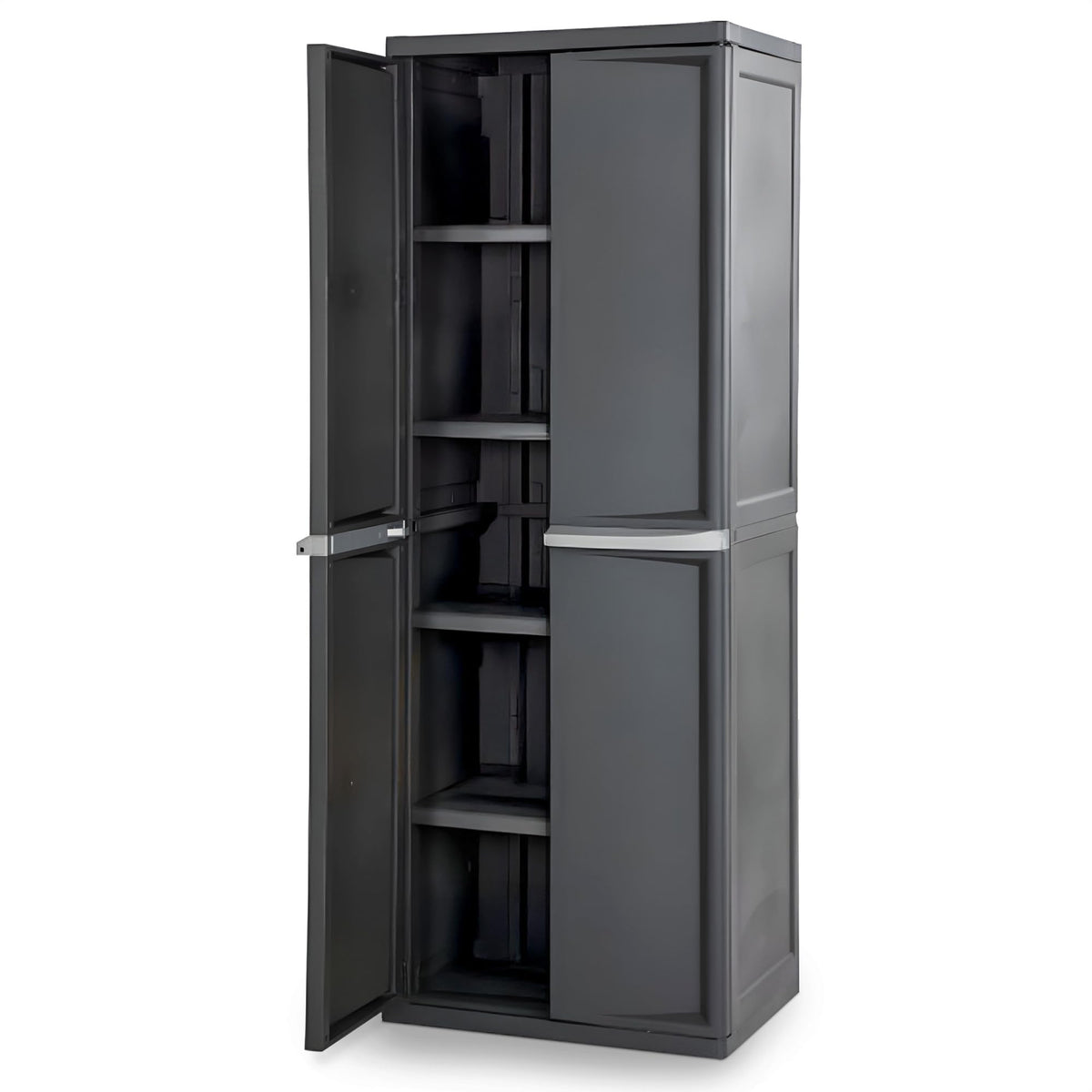 4 Shelf Lockable Utility Storage Cabinet H81745