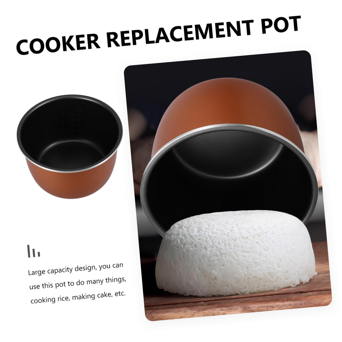 Electric Pressure Cooker Inner Pot Replacement U2161