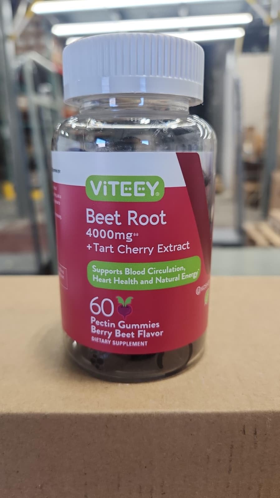 Beet Root Gummies 4000mg & Tart Cherry T528011