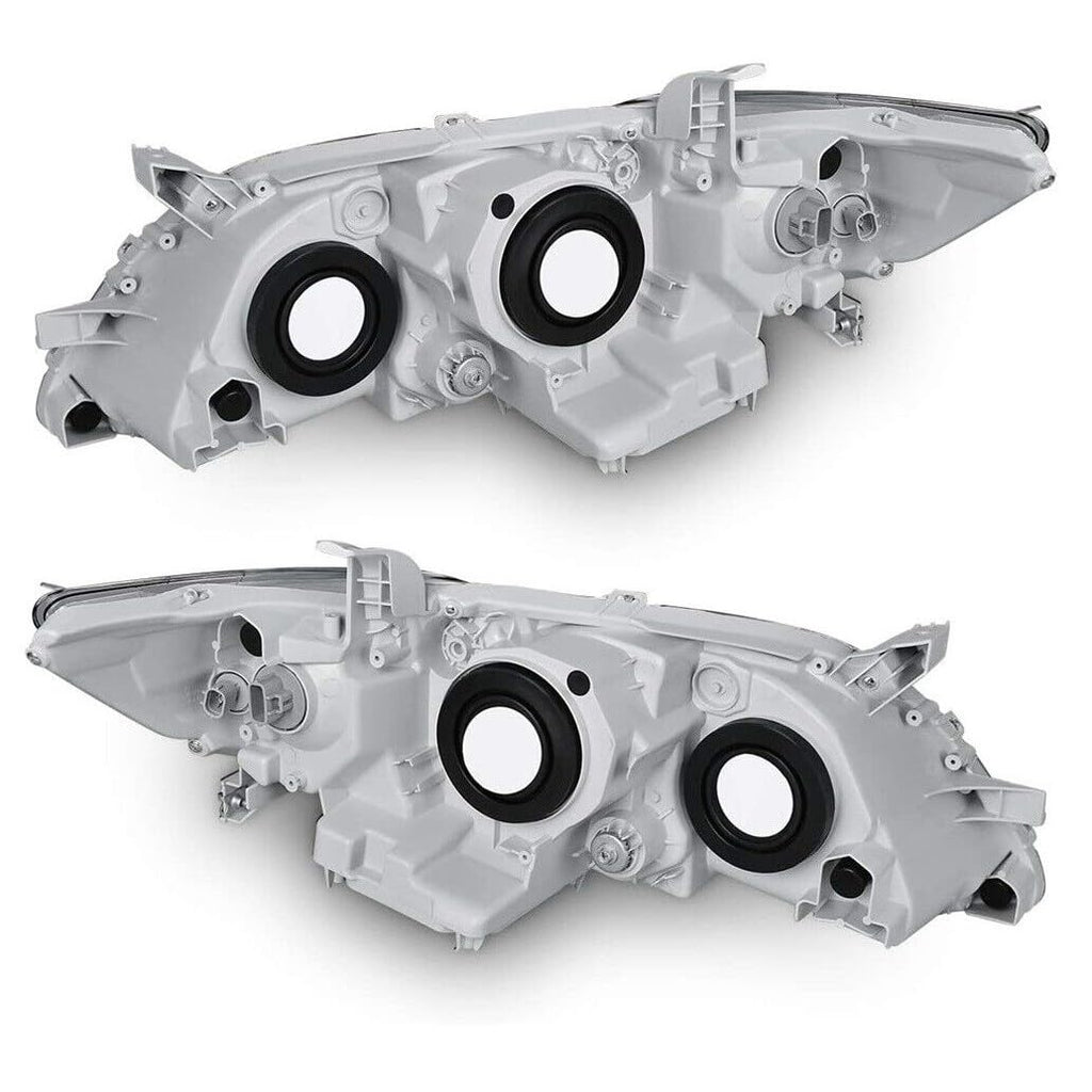 Black Projector Headlight Assembly Pair Q600637