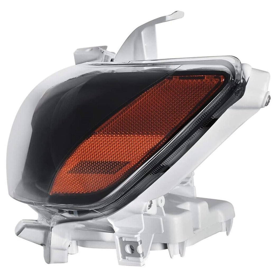 Black Projector Headlight Assembly Pair Q600637