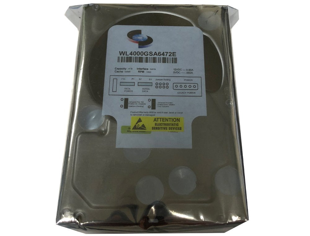 4TB 7200RPM 64MB Cache SATA 6.0Gb/s 3.5" Hard Drive I115