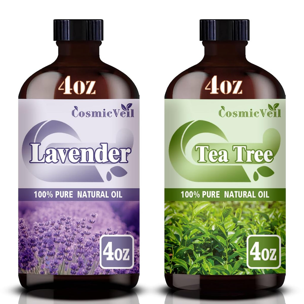 Lavender and Tea Tree Essential Oil 4 Fl Oz W21462