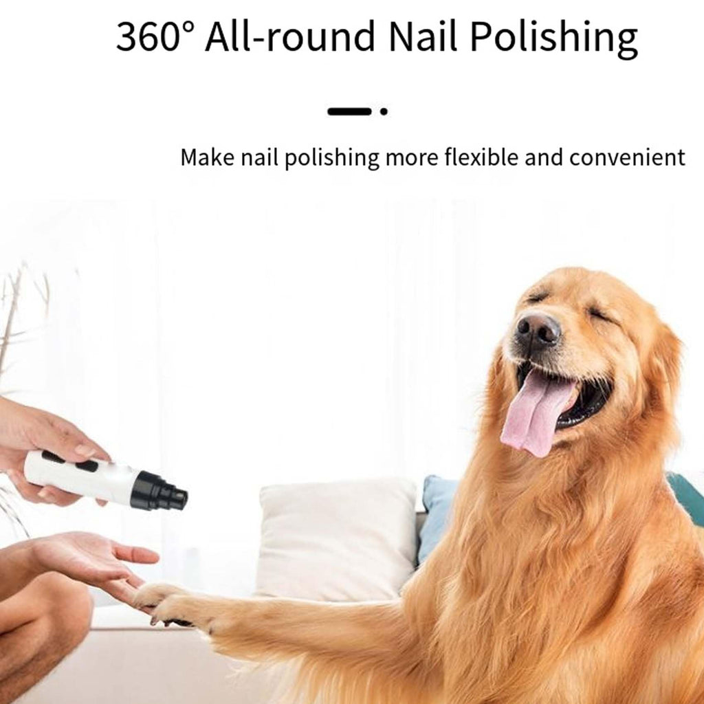 Silent Dog Nail Grinder with LED Light A270