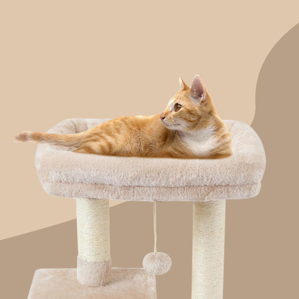 Cat Tree with Sisal Scratching Posts K372382