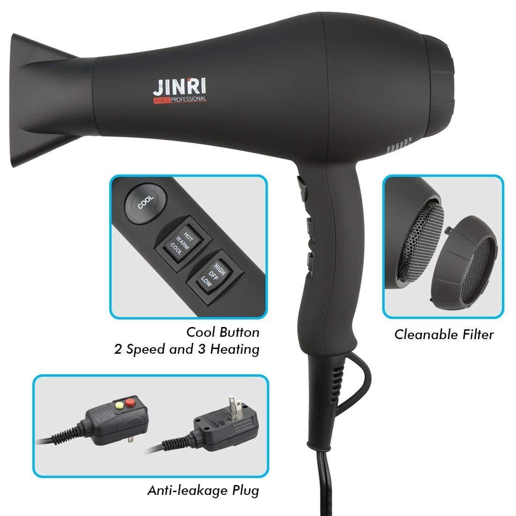 1875W Low Noise Ionic Hair Dryer D40139