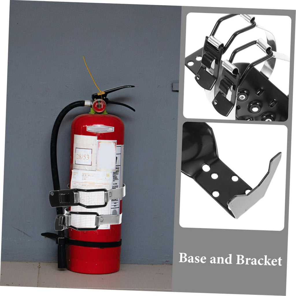 2pcs Fire Extinguisher Mounting Holder Wall Bracket E495170