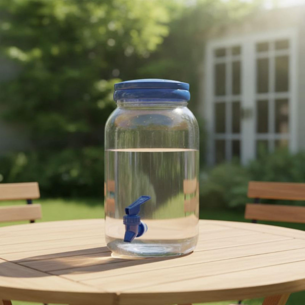 3.8L Clear PE Juice Bottle with Spigot G503968