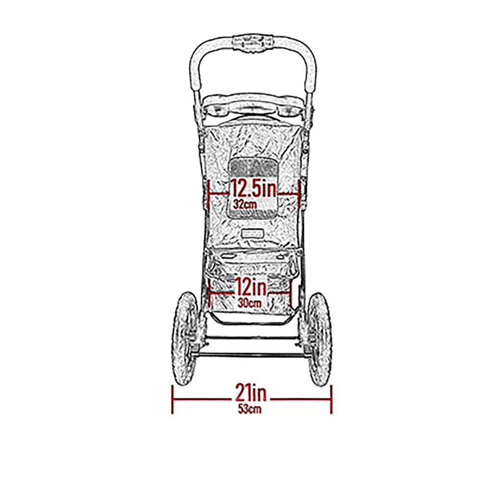 Caribbean Blue Pet Stroller H557222