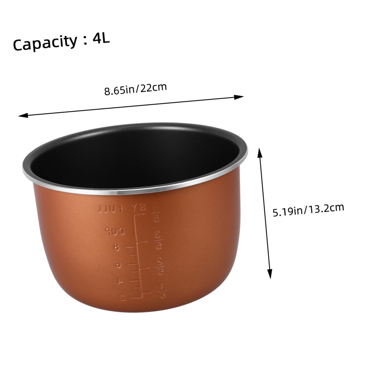 Electric Pressure Cooker Inner Pot Replacement U2161