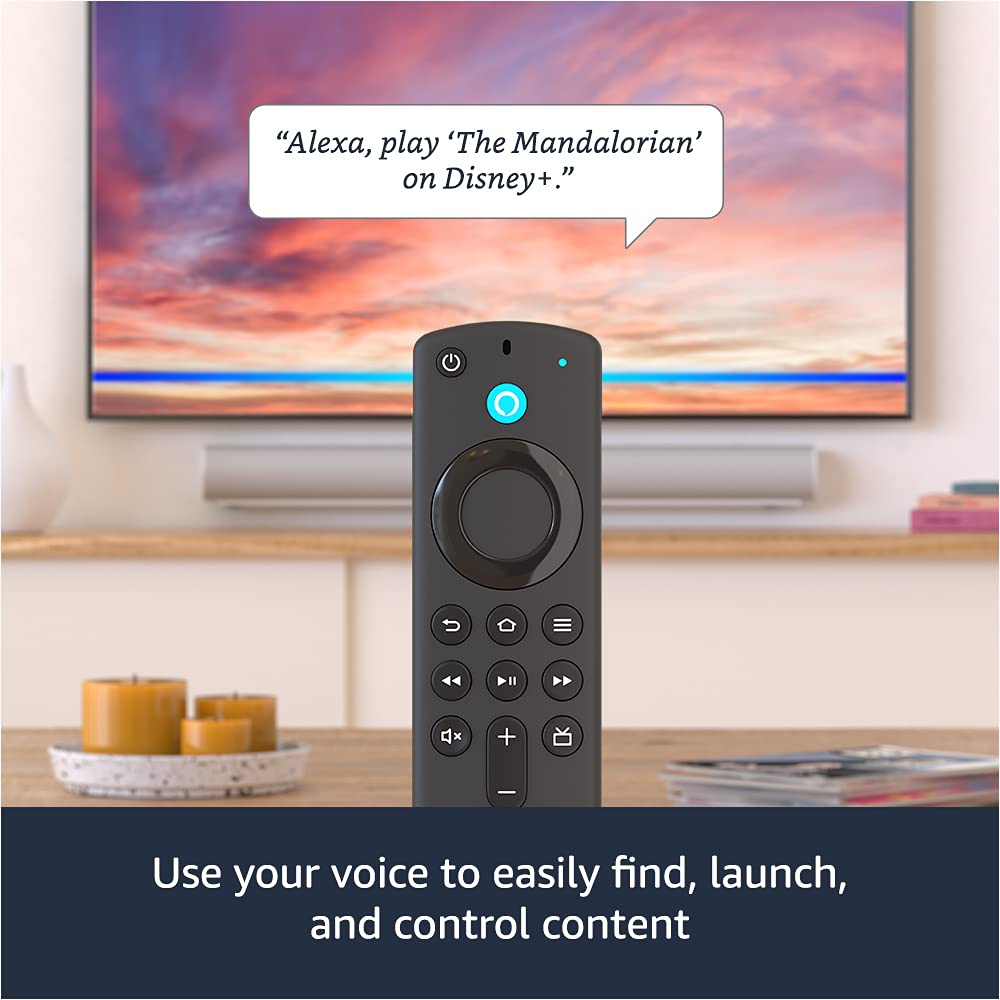 Fire TV Stick 4K Streaming Device with Alexa Voice Remote W26315