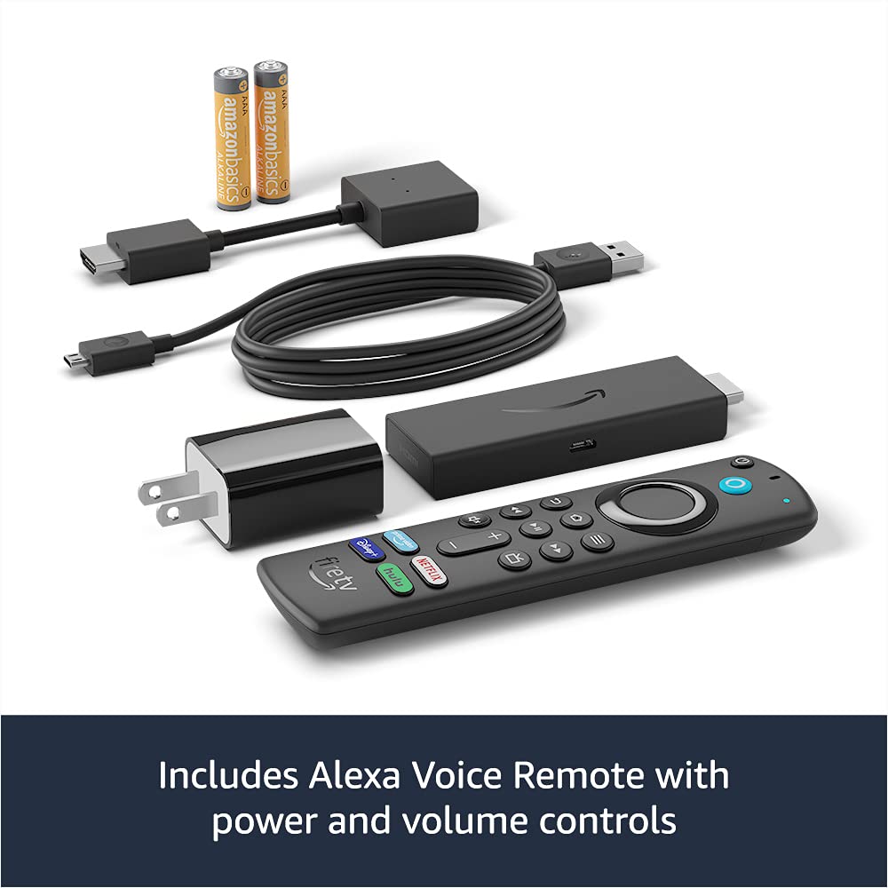 Fire TV Stick 4K Streaming Device with Alexa Voice Remote W26315