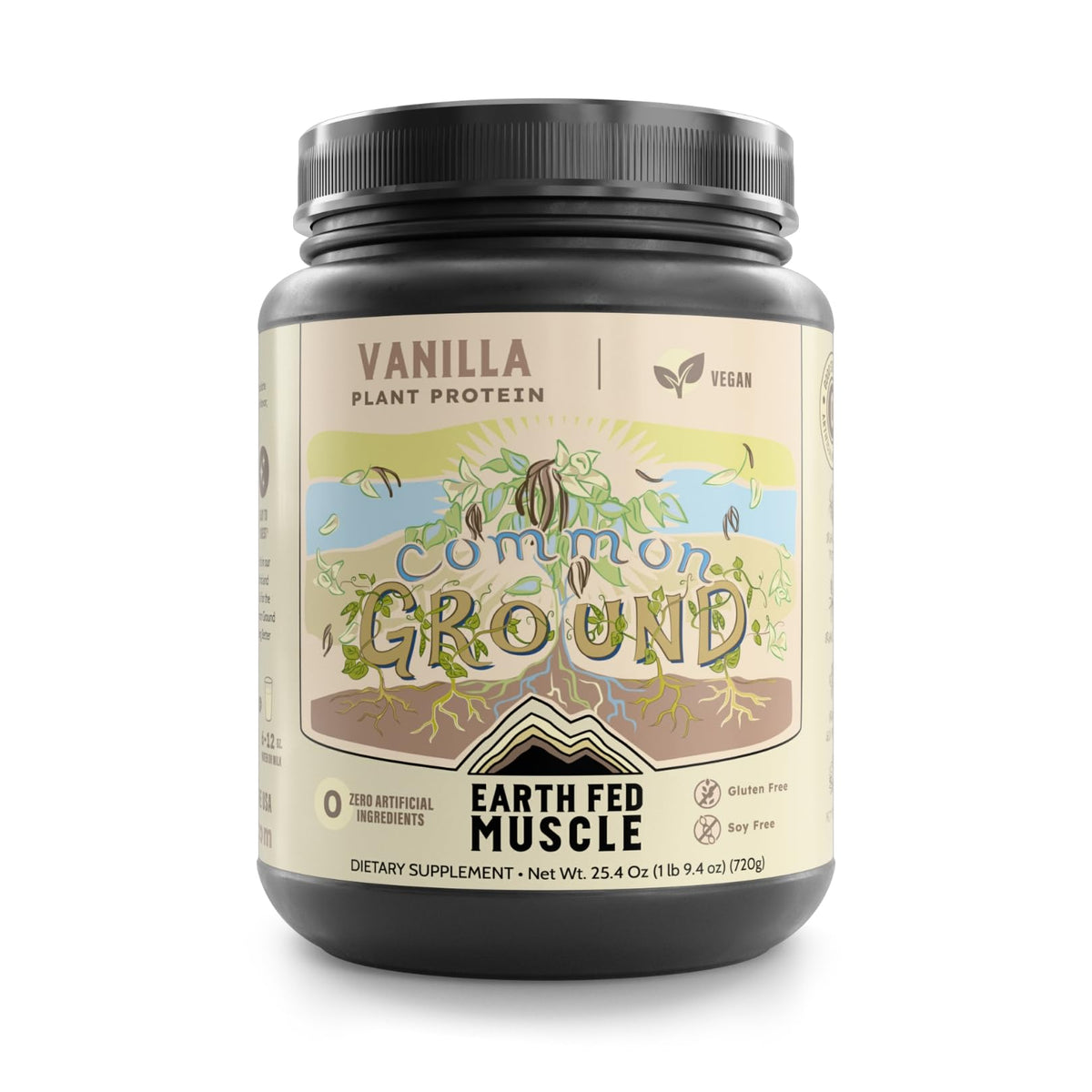 Organic Plant Protein Powder Vanilla 1.74 lb L6010