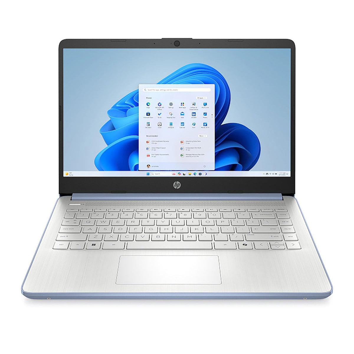 14" HD Laptop Intel Celeron N4500 4GB RAM 64GB eMMC Sky Blue X7583