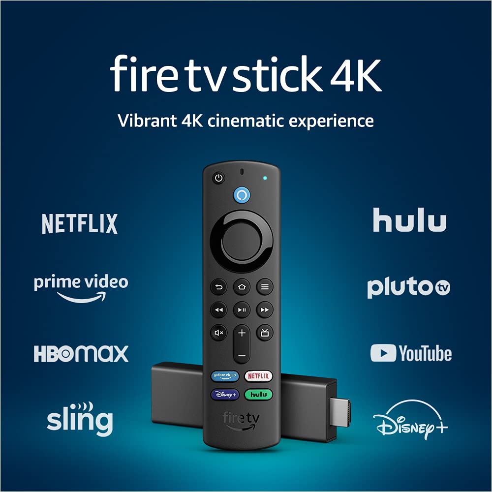 Fire TV Stick 4K Streaming Device with Alexa Voice Remote W26315