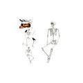 Halloween Life Size Human Skeleton with Posable Joint T9113
