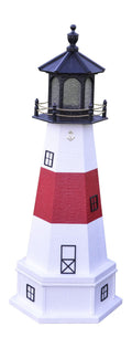 70" Tall Solar LED Outdoor Lighthouse with Base E36009
