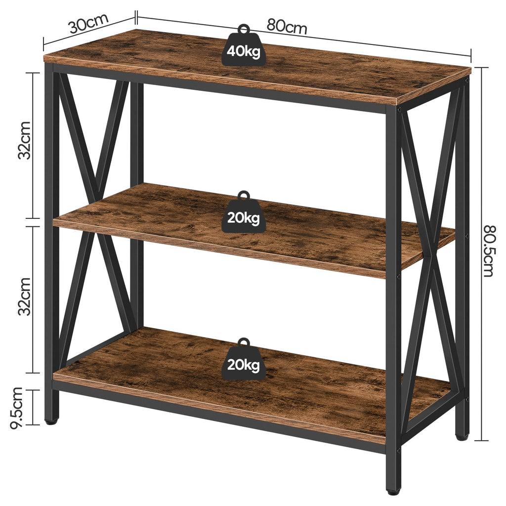 31.5" 3-Tier Console Table G15565