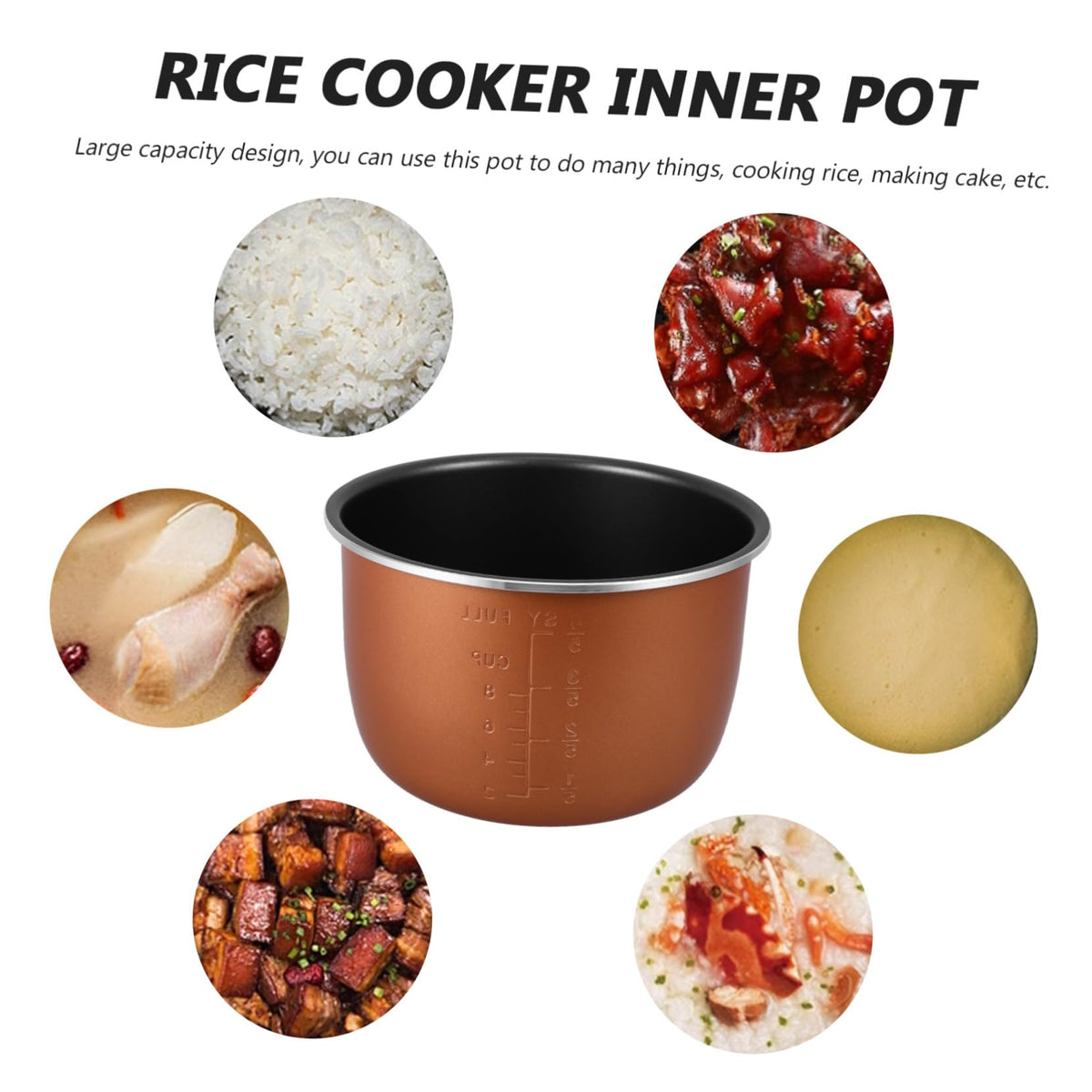 Electric Pressure Cooker Inner Pot Replacement U2161