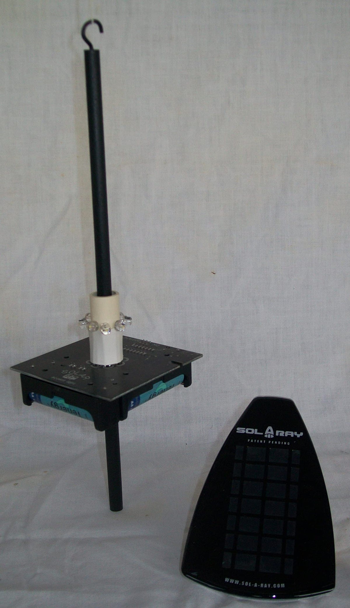 70" Tall Solar LED Outdoor Lighthouse with Base E36009