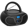 Portable Bluetooth CD Player Boombox with FM Radio H314764