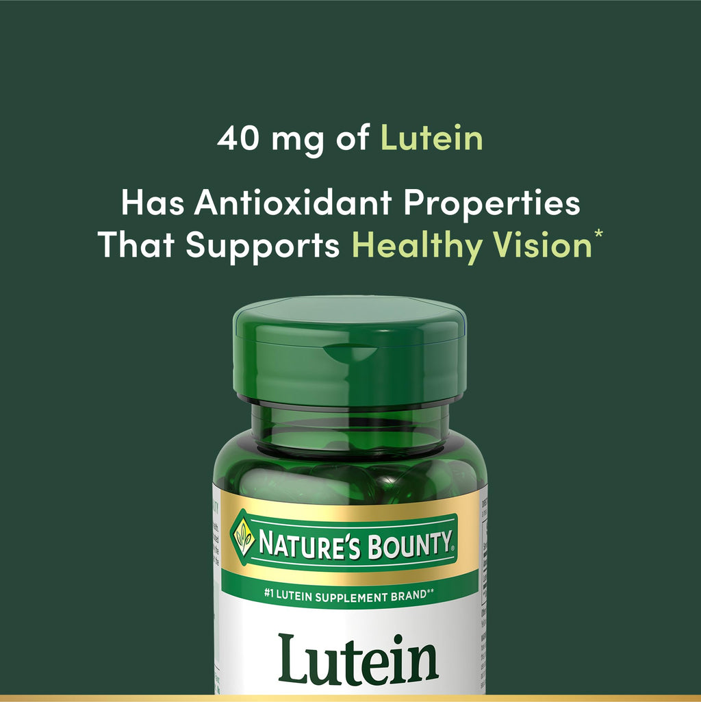 Lutein 40 mg Softgels Eye Health Supplement E76521