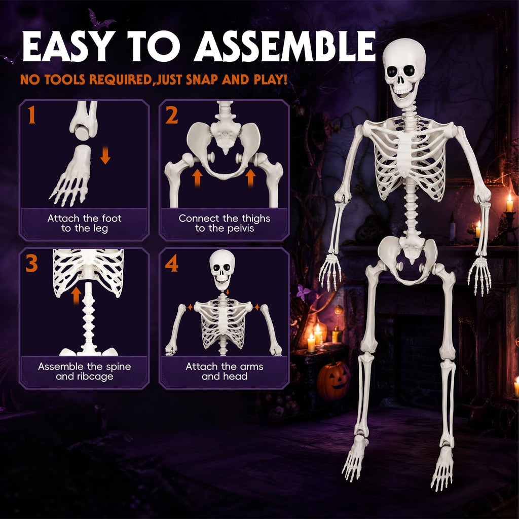 Poseable Life Size Skeleton S99548
