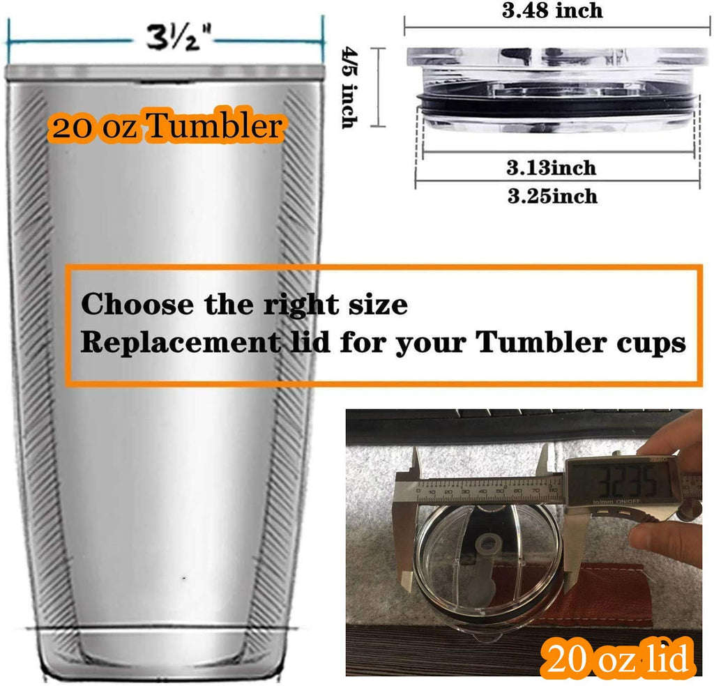 Replacement Flip Lids for Stainless Steel Insulated Tumbler Travel Mug P84304