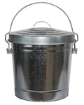 6 Gallon Metal Bird Seed Storage Can with Locking Lid W90158