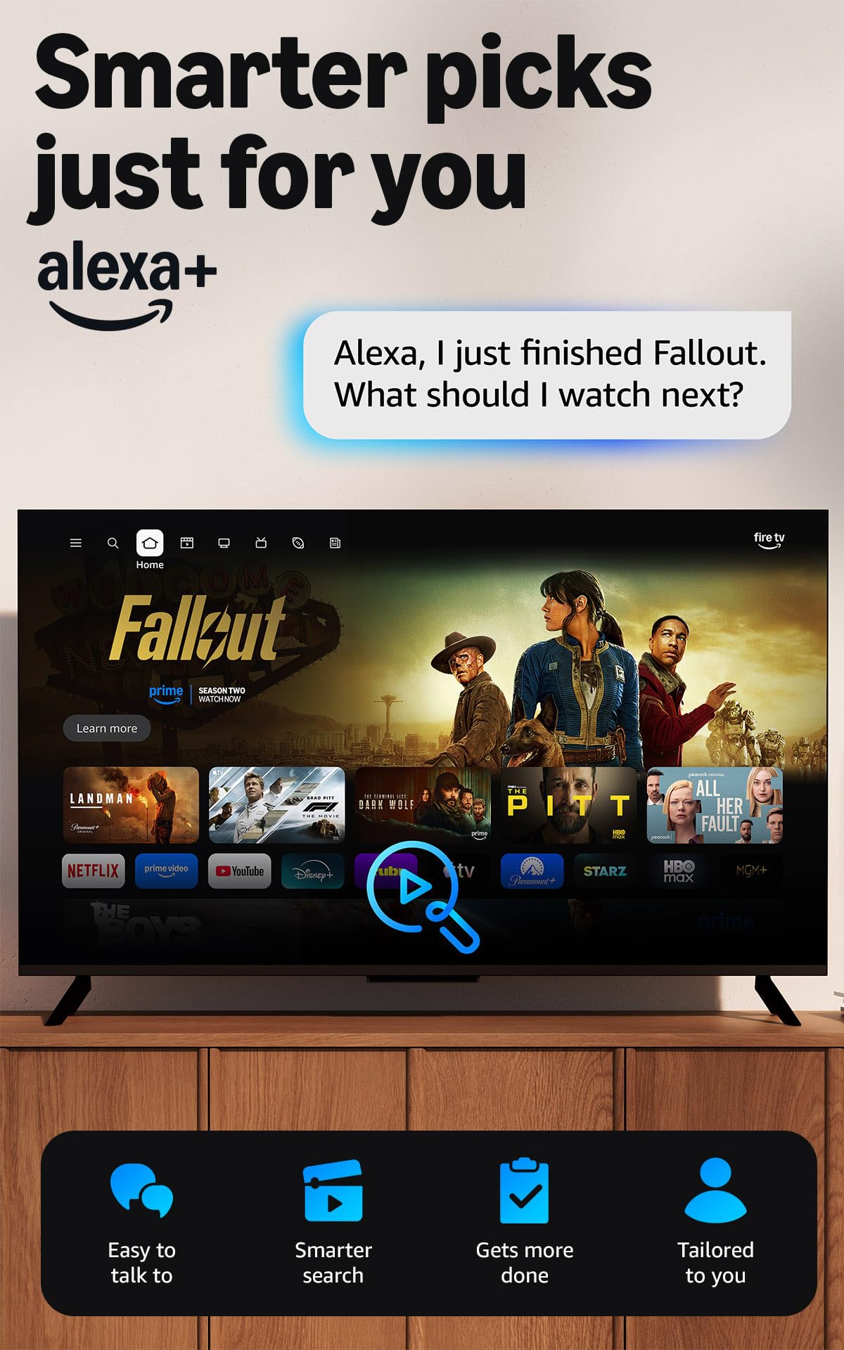 AI-powered Hands-free Streaming Device 4K Ultra HD U45518