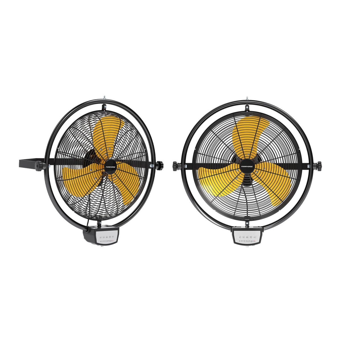 20 Inch 3 Speed 5200 CFM Wall Mount Fan U524