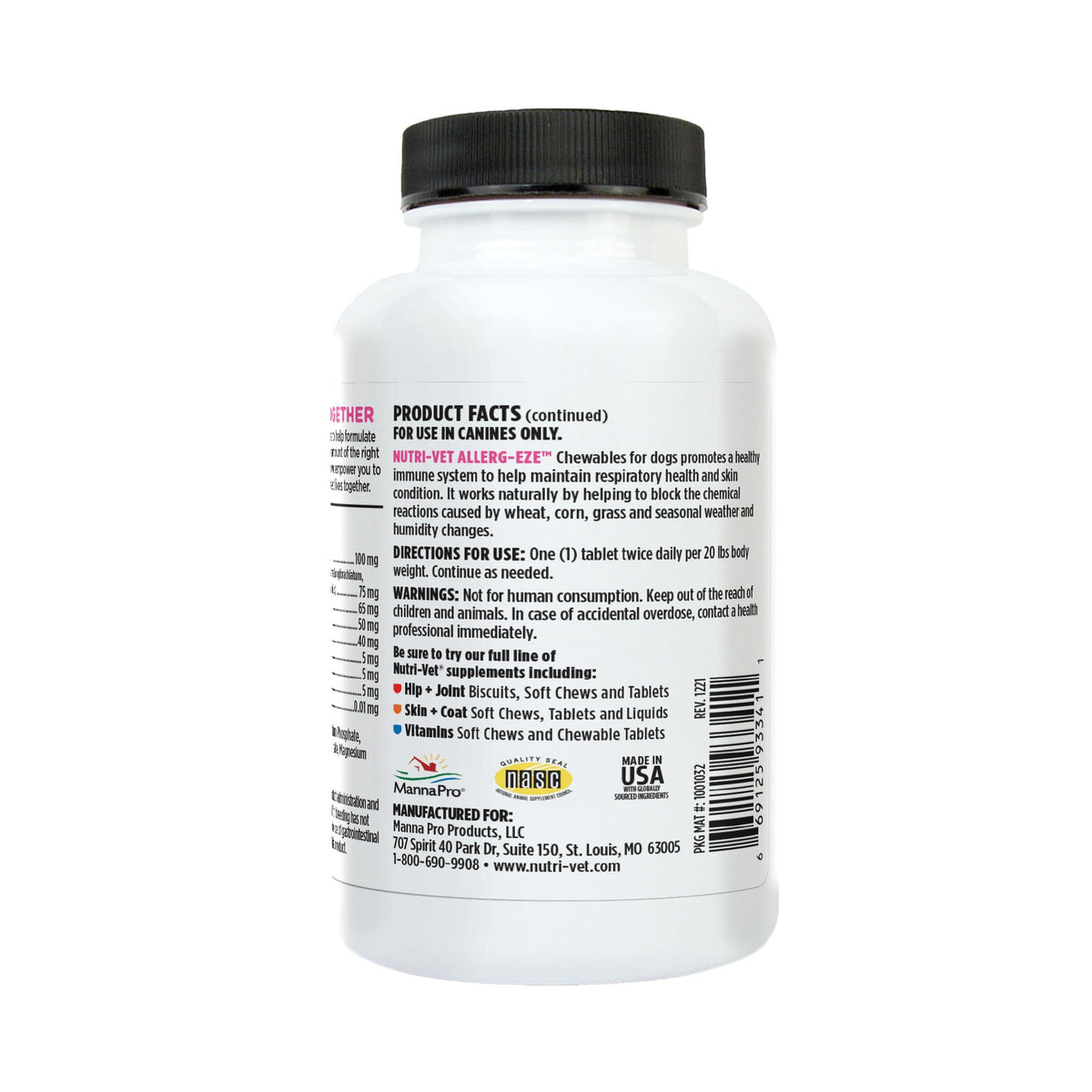 Dog Allergy Supplement 60 Count Q22680