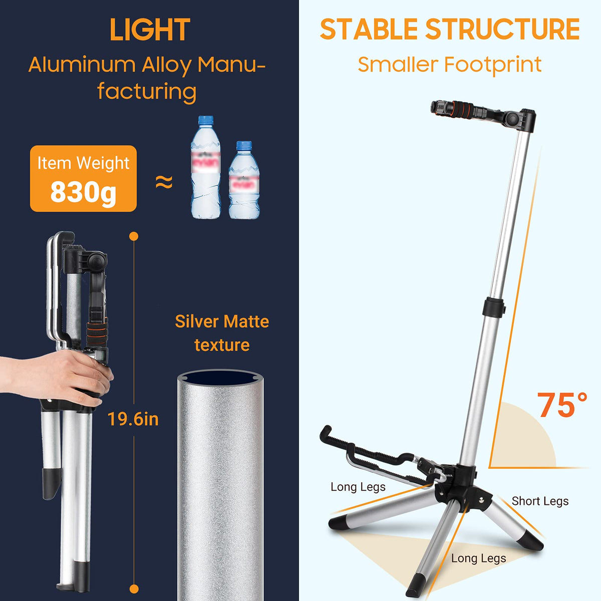 Adjustable Folding Guitar Stand C565424