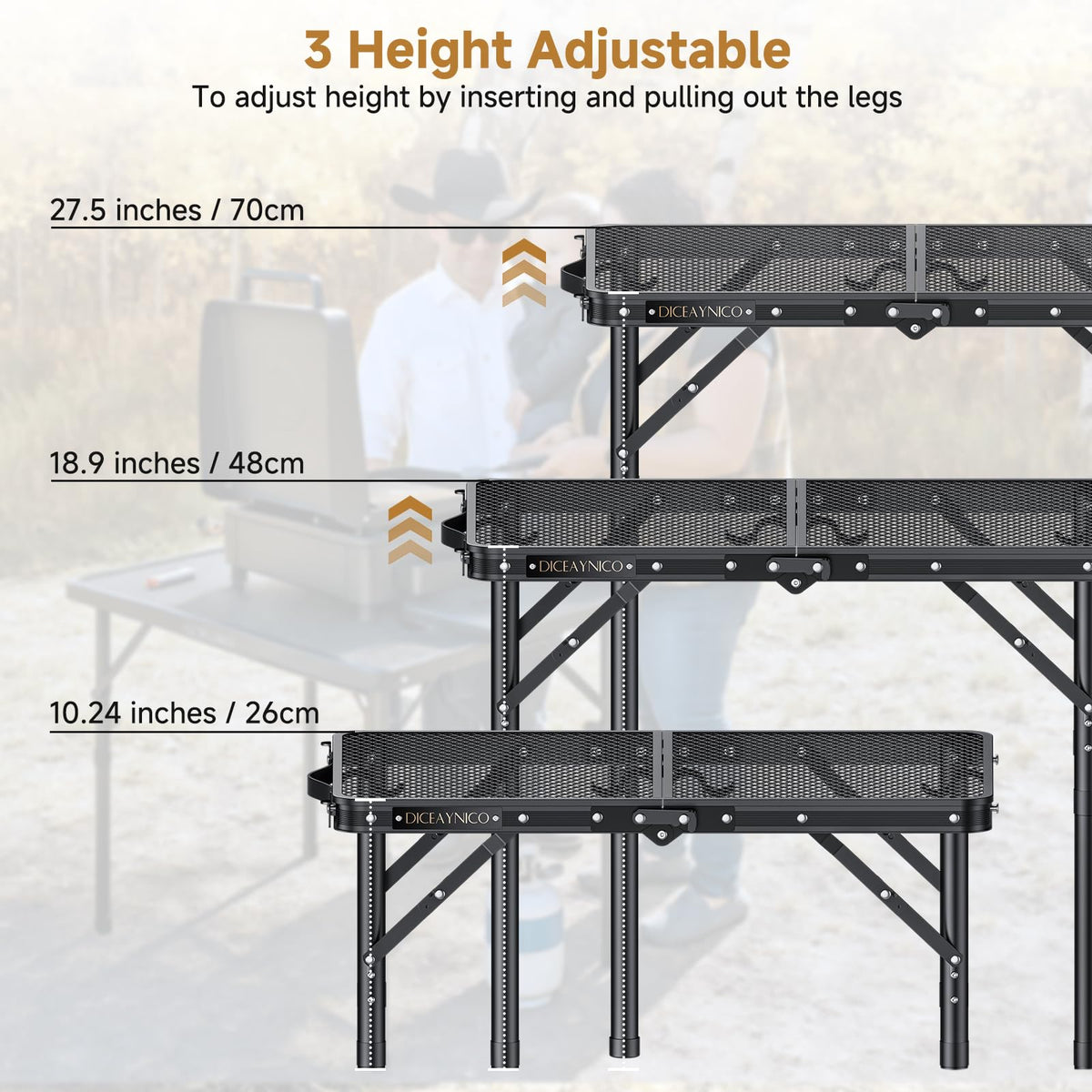 Folding Camping Table N6875