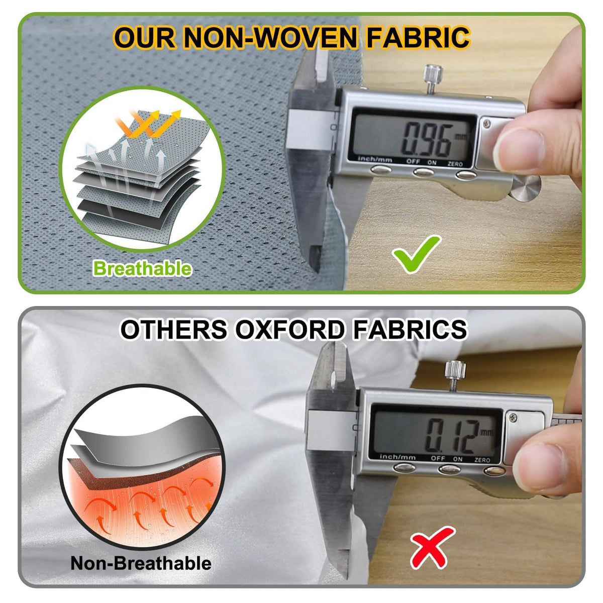 14-16ft 8 Layers Heavy Duty RV Cover U389