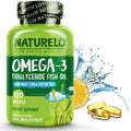 Omega 3 Fish Oil Supplement 1100mg 120 Softgels Z81092